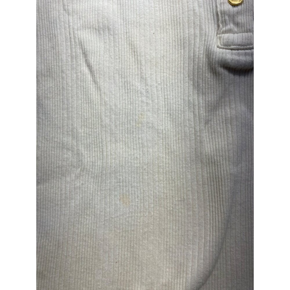 Vintage Tommy Hilfiger Ribbed Long Sleeve Polo Shirt With Striped Collar #7148 - Picture 7 of 9